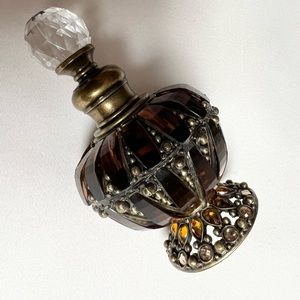 Beautiful and ornamental vintage new perfume bottle